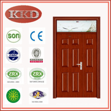 Mother and Son Steel Wooden Door JKD-3022 for Inner Reception Room